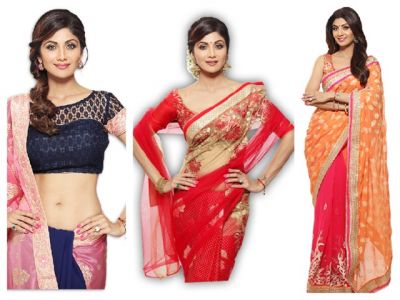 5 Shilpa Shetty's saree designs which are fashion trend now