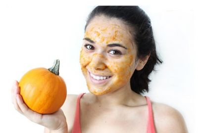 Pumpkin face pack for glowing skin