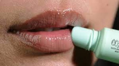 Applying someone else's lip balm or lipstick can have this effect on your lips