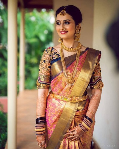 Beauty hacks to nail South Indian bridal look for wedding
