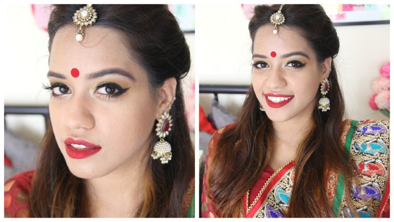 Navratri Garba makeup | Rup Beauty Parlour Ahmedabad 