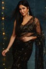 Watch, Katrina Kaif’s Gorgeous ethnic look in Black Shimmery Sarees