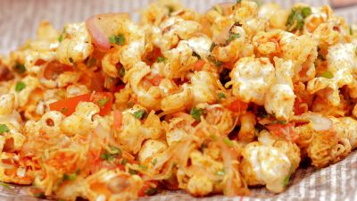 A twist in your Bhel recipe with Popcorn