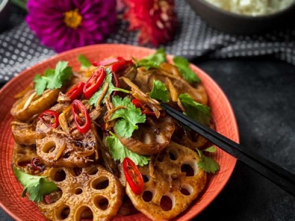 Recipe for delicious Lotus Root Crisps in Sriracha Sauce to try ...