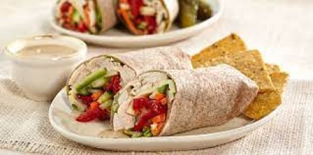 Make veggie wrap from leftover chicken, you can try it from breakfast to lunch