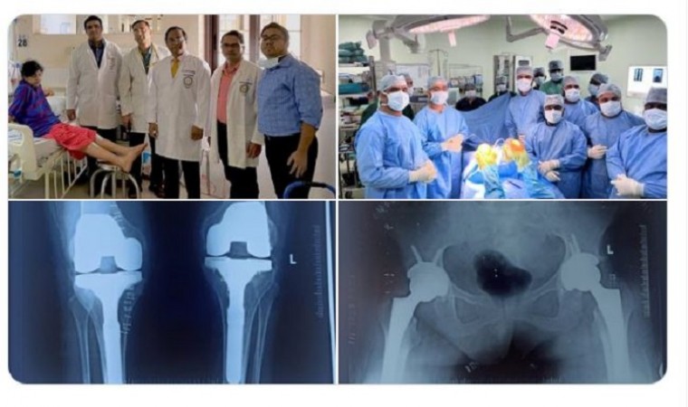 AIIMS Bhubaneswar Conducts Successful 'Rare' Quadruple Joint Replacement Surgery