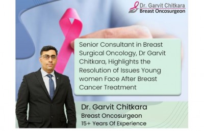 Senior Consultant in Breast Surgical Oncology, Dr Garvit Chitkara, highlights the resolution of issues young women face after breast cancer treatment