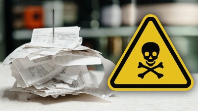 Receipts are toxic: Should you touch them?