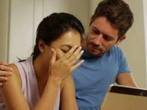Is it okay for a husband to cry in front of his wife?
