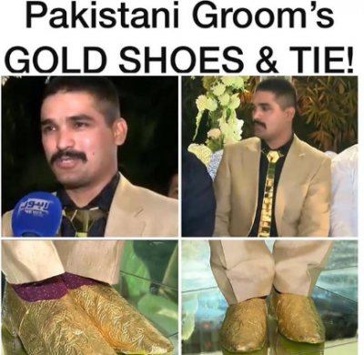 Pakistan Groom’s Outfit worth INR 15 Lakh is viral