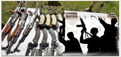 Succeeding security forces in Jammu and Kashmir, 4 terrorists and 3 supporters arrested