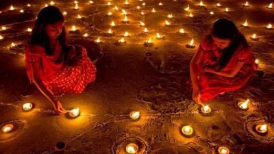 'एकता' की रौशनी से जगमगाया हिन्दुस्तान, दिखा एकजुट होकर 'कोरोना' से लड़ने का जज्बा