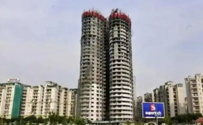 Noida's Twin Tower to be blown up, test blast to take place on April 10, people advised to stay at home