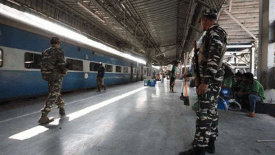 After all, why are RPF personnel guarding empty standing trains?