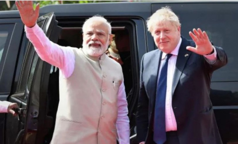 British PM met PM Modi, said- Narendra, My Khaas Dost!