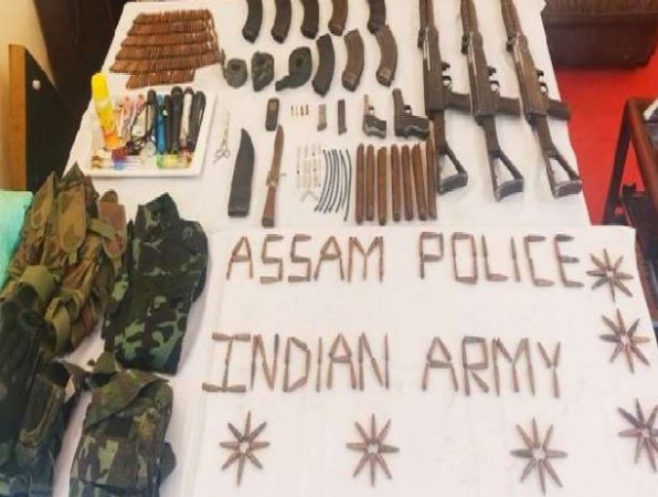 5 ULFA(I) militants arrested in Assam; arms and ammunition seized