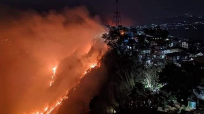 Mizoram fire: Fire blazing for 32 hours reaches cities, Air Force engaged in relief work