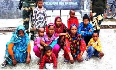 10 Bangladeshis illegally entering India caught by BSF, action taken on Assam border