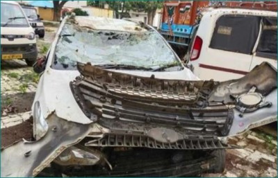 Accident! Chhattisgarh: 5 died and two injured in an uncontrolled speeding car