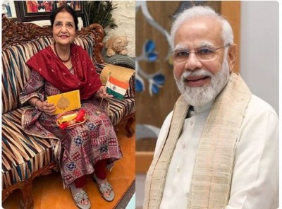 पाकिस्तानी बहन ने PM मोदी को भेजी राखी, कहा- 'मैं चाहती हूं भाई हर बार प्रधानमंत्री बने'