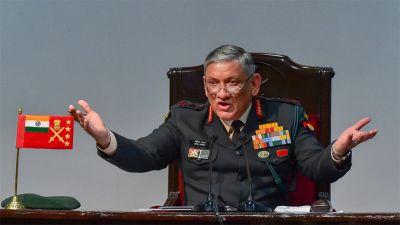 Indian Army Chief Bipin Rawat says, 'Ready to respond to any action of Pakistan'
