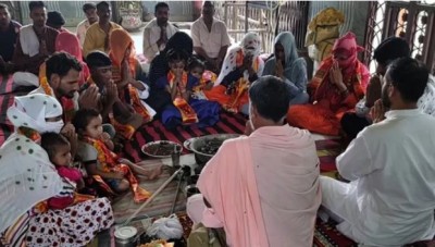 Uttar Pradesh: 18 people of a family returned to Hinduism