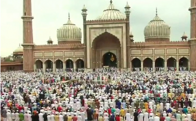 India celebrates Eid today, Condition normal in Jammu and Kashmir