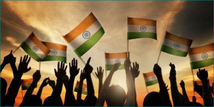 People love for the country, 1.5 crore people sang the national anthem!