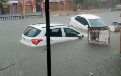 Jaipur may be submerged as heavy rain restarts