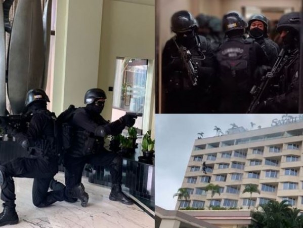 इंदौर के इस मशहूर होटल में अचानक घूंसे आतंकवादी, शहर में मची सनसनी