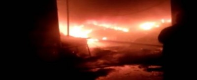 Ghaziabad: Fire breaks out in tent house godown, couple including 4-month-old girl died