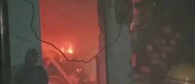 UP में मातम में बदली खुशियां, अचानक लगी आग से परिवार के 5 लोगों की मौत