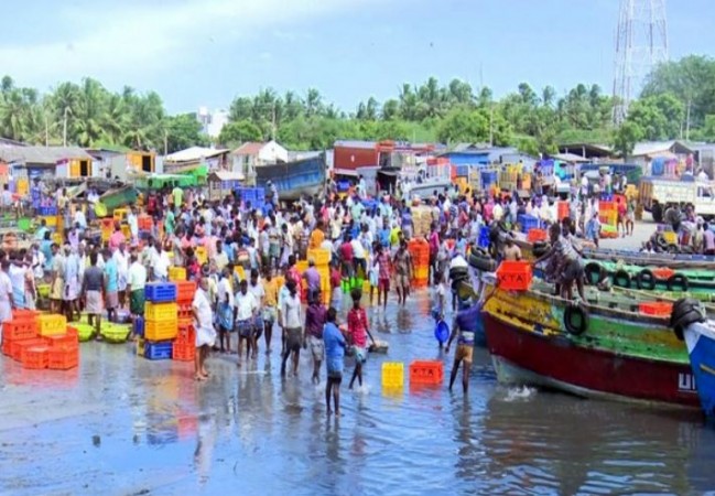 डीज़ल की बढ़ती कीमतों के खिलाफ रामेश्वरम के मछुआरों का प्रदर्शन, DMK सरकार से की यह मांग