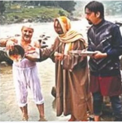 Kashmiri Pandits performed Shraddh for the first time on Kishanganga river