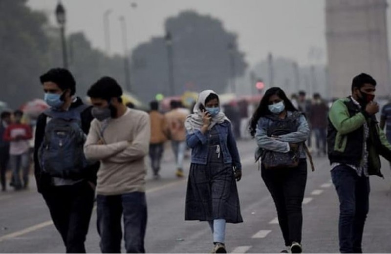 Delhi’s air quality remains in ‘very poor’ category, Predicted rain