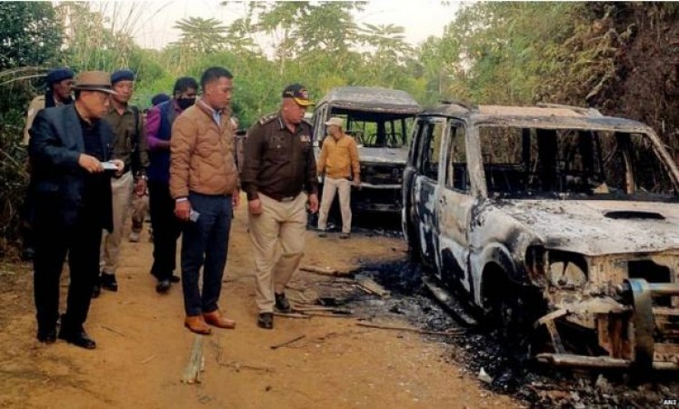 नागालैंड हिंसा: सुरक्षाबलों पर FIR दर्ज, राज्य पुलिस ने लगाई हत्या की धारा