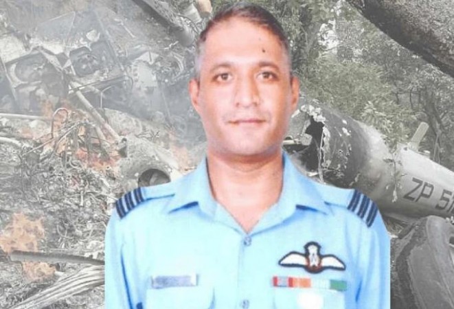 Group Captain Varun Singh's mortal remains reach Bhopal, CM Shivraj pays tribute