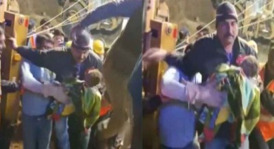 80 फीट गहरे बोरवेल में गिरी डेढ़ साल की बच्ची, पुलिस और सेना ने बचाई जान