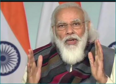 PM Modi address farmers saying 'We are ready to talk with bowed heads and folded hands'.