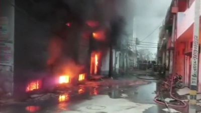 Horrific accident: Fire in Shamli's firecracker factory, 5 people died