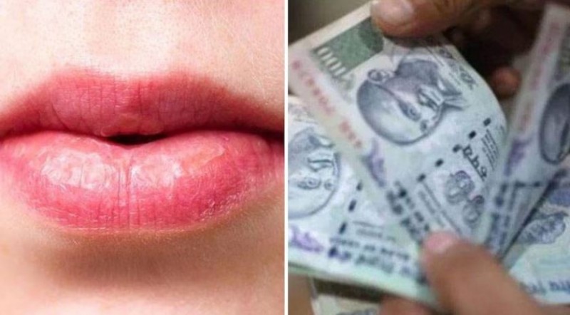 Man puts Rs 100 note on girl's lips, now got this punishment