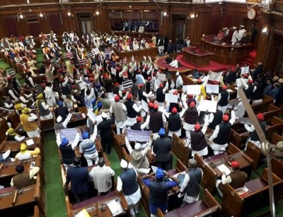 UP Budget Session 2020: Opposition started creating ruckus, demands this in assembly