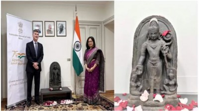 1200-year-old Buddha statue brought back to India from Italy