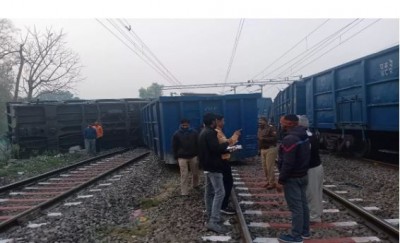 Railway track disrupted due to head-on collision between two trains