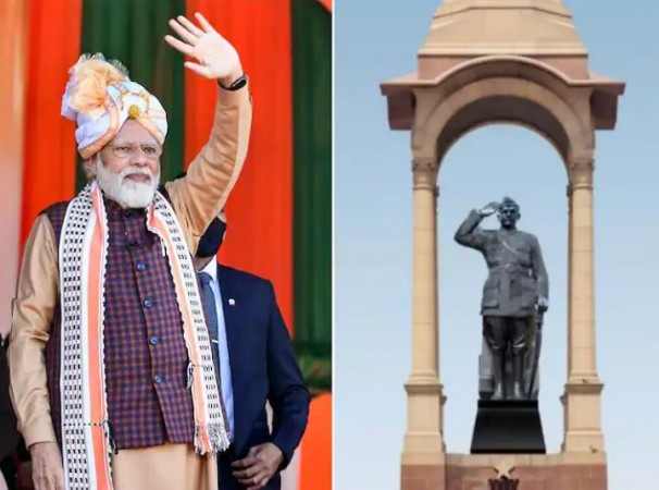 Subhash Chandra Bose's Hologram statue to be installed at India Gate today