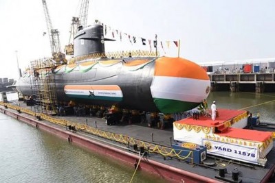 भारतीय नौसेना में शामिल हुई INS वागीर