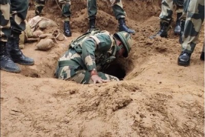 Pak secret tunnel detected by BSF in Jammu