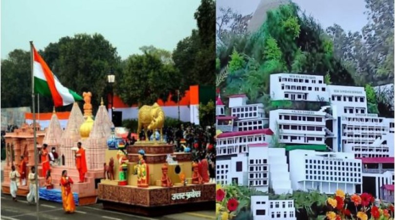 From Kashi Vishwanath to Badrinath Dham..., these places are seen in the tableaux on Rajpath