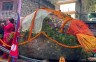 'Jai Shri Ram' slogans reverberate on roads, 60 million-year-old rock to build Ram-Siya statue