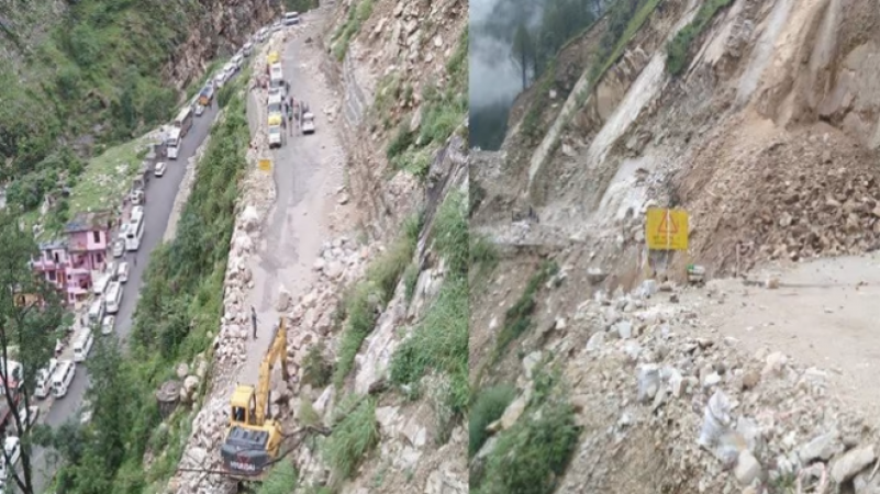 Nature wreaks havoc in Uttarakhand, Yamunotri highway closed due to rock erosion